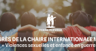 Logo de l'article 4ème Congrès de la chaire internationale Mukwege : « Violences sexuelles et enfance en guerre » (Angers, 5-7 juin)